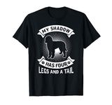 My Shadow Has 4 Legs And A Tail Labradoodle Dog Owner T-Shirt