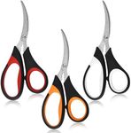 3 Pairs of Kitchen Seafood Scissors