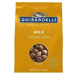 Ghirardelli Stanford Milk Chocolate Wafers, 120 count per lb, 5 lb Bag