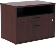Alera LS583020MY Open Office Series Low File Cab Cred, 29 1/2 X 19 1/8 X 22 7/8, Mahogany