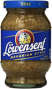 German Löwensenf Bavarian Sweet Mustard Jar 250ml/8.7oz From germany