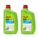 Roff Cera Clean All Purpose Tile, Floor & Wall Cleaner 1 Liter Pack of 2, Advance, Bedroom & Bathroom Floors, Removes Grease, Dirt & Tough Stains