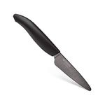 Kyocera Revolution Series 3-Inch Paring Knife, Black Blade