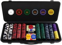 ANCHSAIL 500PCS Ceramic Poker Chips