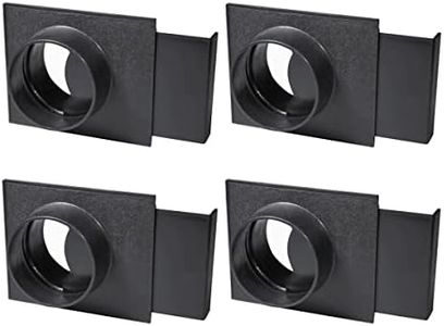 POWERTEC 70108-P4 4-Inch Blast Gate for Dust Collector/Vacuum Fittings, 4 PK