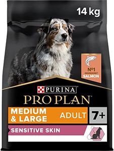 PRO PLAN® Medium & Large Adult Senior Sensitive Skin 7+ Dry Dog Food with Salmon 14kg
