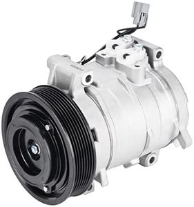 XiaGeng A/C Compressor Compatible with Honda Accord 2.4L 2003-2007,7 Grooves,Replacements 6021321,6021322,C1381,10345430,10349951, 38810RAAA01,4710537,4710538,4711538,1521609,1028003