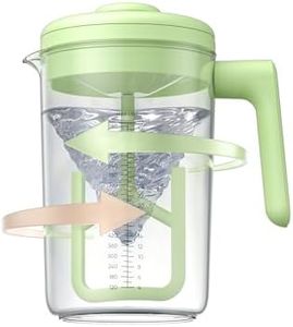 NehNeh Baby Electric Baby Formula Mixing Pitcher, Bi-Directional Alternating Stirring | No Air Bubble | No Clumps | No Drip Spout | Spill-Free Lid | Infant Formula Pitcher Mixer 36Oz, BPA Free -Green