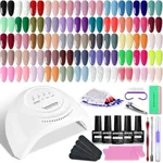 JODSONE Gel Nail Polish Kit 60 PCS
