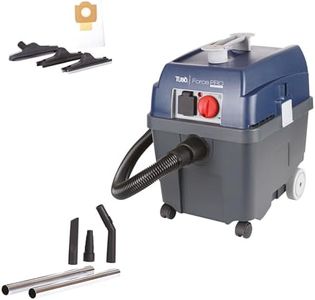 AERTECNICA aspiratore professionale secco/umido TUBÒ Force PRO, aspira liquidi, presa elettroutensile, Made in Italy, 1400W