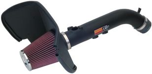 K&N Cold Air Intake Kit with Washable Air Filter: 1999-2004 Toyota (4Runner, Tacoma) 3,4L V6, Black HDPE Tube with Red Oiled Filter, 57-9015-1