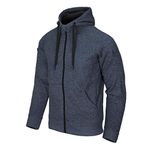 Helikon-Tex COVERT TACTICAL HOODIE (FULLZIP) BLUE MELANGE L/Regular