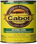 Cabot Stains 1407 Oil Based Semi-Solid Deck and Siding Stain, 1 quart