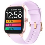 Fitness Watch with Bluetooth Call, 24/7 Heart Rate, Blood Oxygen, Sleep Step Tracker, IP68 Waterproof Fitness Tracker for Women Men and Up to 7 Days Battery Life-Compatible with Android and iOS