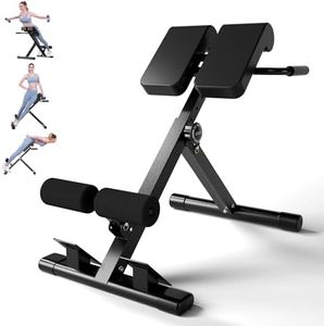 SIRHOME Multi-Function Roman Chair Back Extension Bench for Home Gym
