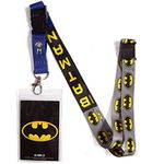 Ata-Boy Batman Lanyard Badge Holder, DC Comics Lanyards for ID Badges - Batman Gifts & Merchandise…