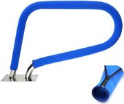 Ginchain Pool Handrail Cover - Slip Resistant Zippered Hand Grip Rail Cover, Safety Rail Grip Sleeve for Inground Swimming Pool Hand Railing Cover(4 feet, Royal Blue)