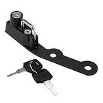 Helmet Lock Aluminium Alloy Motorcycle Helmet Lock Mount Hook Locking Set with Keys Compatible with for MT-09 FZ-09 FJ-09 XSR900