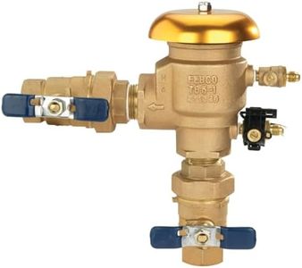 Febco 765 Series 1" Bronze Pressure Vacuum Breaker Backflow Preventer, Quarter Turn Shutoff, Union Connections, Freeze Sensor with SentryPlus Alert Technology, Industrial Plants, Irrigation System