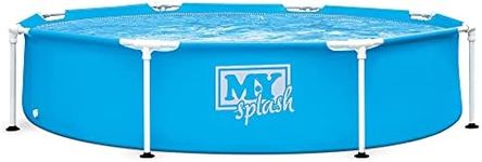 M.Y Splash 8ft x 26in Metal Frame Swimming Pool 8ft Swimming Pool