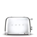 SMEG 2 Slice Retro Toaster, TSF01SSUS, Chrome