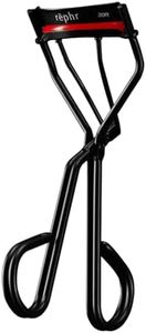 rephr® Eyelash Curler with Double-Barrel Handle and 5 Silicone Pads (20R: Original Curvature)