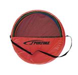 Sportime 1478839 Hula Hoop Tote-N-Store Bag, Holds 12 Hoops, Hoops Not Included, 24", Red