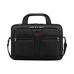 WENGER, BC Pro, 11.6-13.3 Inch Laptop Briefcase, 10 Liters Black Swiss Designed-Blend of Style and Function, 612269