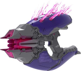 Nerf Halo Needler Blaster Toy – Dart Firing Foam Shooter