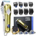 Limural PRO Professional Hair Clippers - Cordless Hair Trimmer with Fading & Blending Guards, Ideal Gift for Men