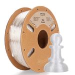 ERYONE TPU Filament 1.75mm, 3D Printer Filament,Flexible 95A TPU, +/-0.03mm, 1kg 1 Spool(2.2 LBS), Transparent