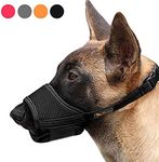 HEELE Dog Muzzle,Soft Nylon Muzzle 