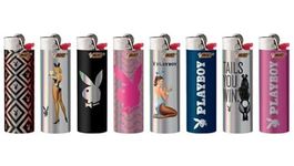 Bic Lighters 8 pc (Play Boy)