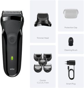 Braun Series 3 ProSkin Electric Shaver – Black