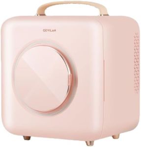 Cosmetic skin care products refrigerated beauty small refrigerator storage mask heating thermostat preservation special (Pink)