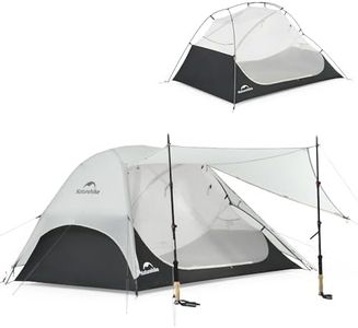 Naturehike Star River 2 Person Tent - 15D Superlight Silicone Nylon - 3000mm Waterproof 4 Season Elite Backpacking Tent, Compact for Long Distance Trekking, 1.44kg