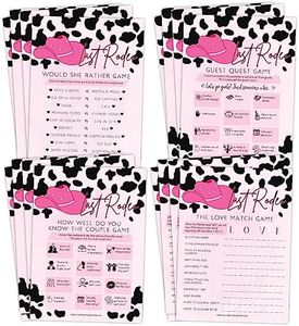 Her last Rodeo Bridal Shower Games, Western Bachelorette Party Cowgirl Party Games