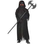 amscan (PKT) (9904730) Child Glaring Reaper Costume (12-14yr)