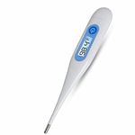 AccuSure Plastic Mt-32 Mercury-Free Digital Thermometer With Transparent Storage Case, Pack of 1