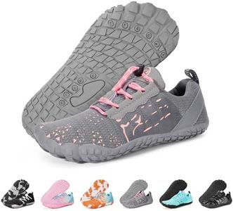 Hike Barefoot Shoes Womens Mens Footwear, Pro Water Shoe Women Men Barefoot Hiking Beach Grounding Shoes for Travel, Wide Toe Box Zero Drop Non-Slip Breathable Lightweight