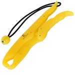 Chief Angler Fishing Luminous Gripper Grips Saltwater Plastic Fish Grabber Tool with Lanyard Size 25 cm Yellow