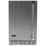 Coyote 21-Inch Outdoor Rated Compact Refrigerator, Left Hinge, 4.1 Cu. Ft., CBIR-L