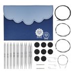 KnitPro Nova Deluxe Interchangeable Needle Set 5" (13cm) | US Size 4 to 11 (3.5mm to 8mm)