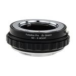 Fotodiox DLX Stretch Lens Mount Adapter-Minolta Rokkor (SR/MD/MC) SLR Lens to Sony Alpha E-Mount Mirrorless Camera Body with Macro Focusing Helicoid and Magnetic Drop-In Filters, Fotodiox Black/Chrome