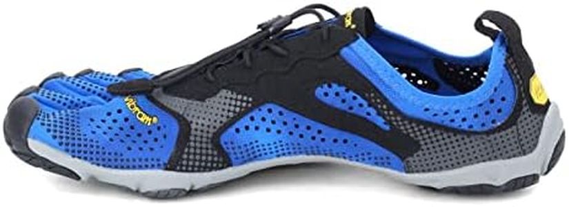 Vibram Men's FiveFingers, V-Run Running Shoe, Blue/Black, 13