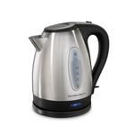 Hamilton Beach Electric Tea Kettle, Water Boiler & Heater, 1.7 L, Cordless, Auto-Shutoff and Boil-Dry Protection, Stainless Steel (40880C)