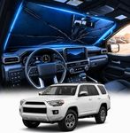 [2026 Upgraded] DooGooCoo Windshield Sun Shade Umbrella for Toyota 4Runner 2017-2025 2026 [100% Sunlight Blocked, Cooling Ice Crystal] Sunshade for Car Windshield for 4Runner Sun Shade.