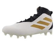 adidas Men's Freak Ultra Football Cleats (10.5-M, White/Gold)