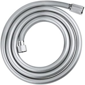 Grohe 28154001 Relexaflex 69" Non-Metallic Shower Hose, 69 inches, Starlight Chrome