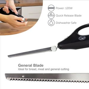 QUEST Electric Carving Knife – Black
